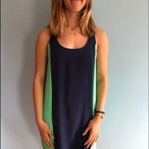 Silk dress.